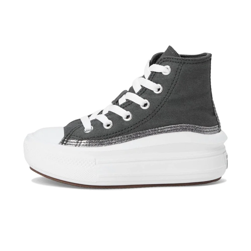 Converse Chuck Taylor All Star Move A09276F Kids 12 Gray Platform Shoes ZOGG3057